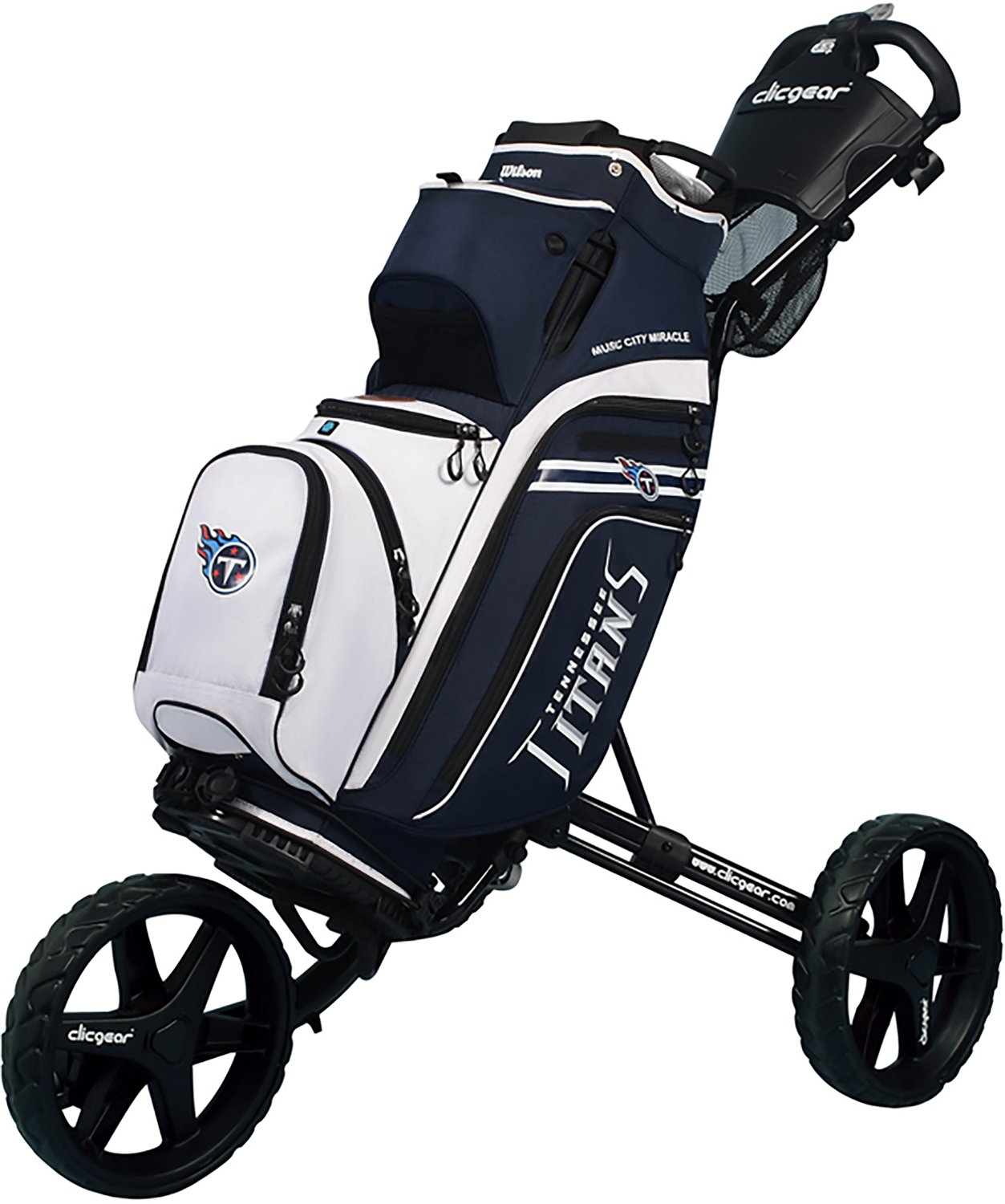 Wilson Titans Cart Bag - view number 4