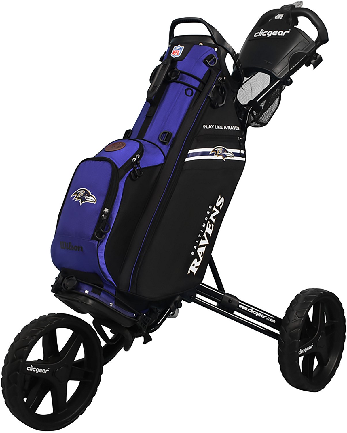 Wilson Ravens Stand Bag - view number 4