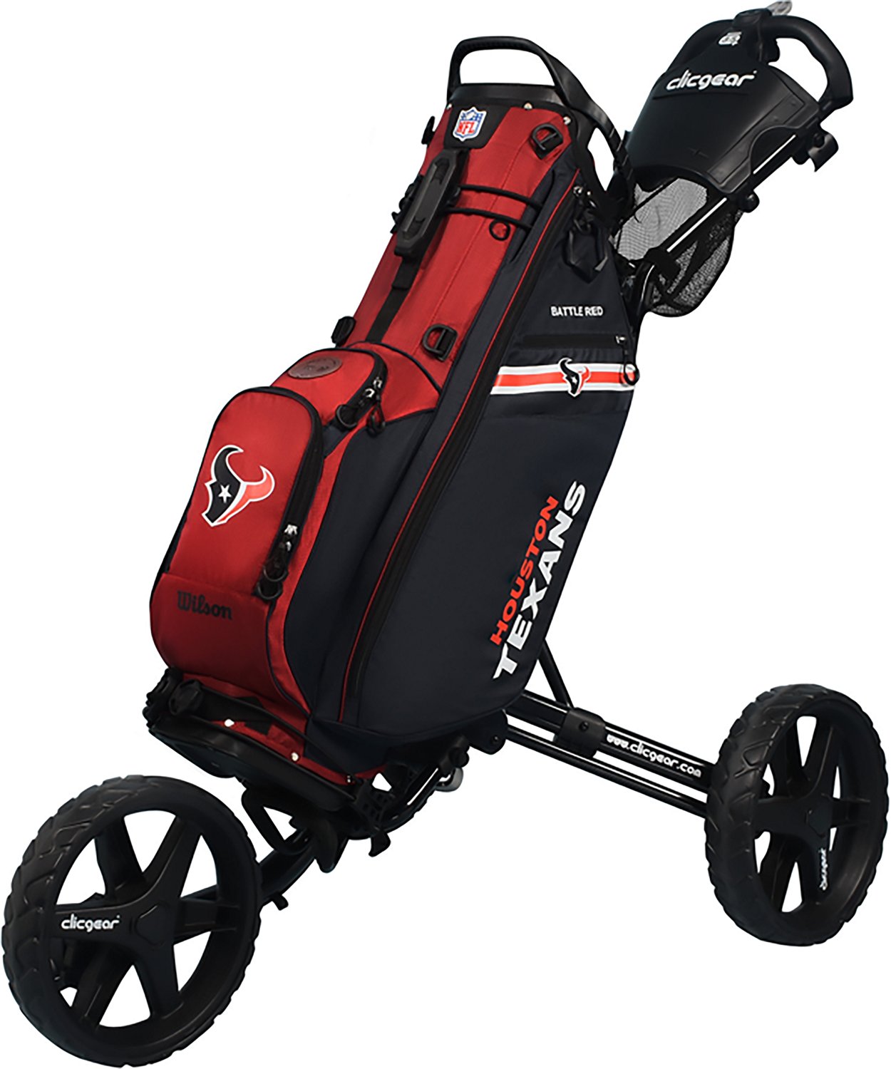 Wilson Texans Stand Bag - view number 4