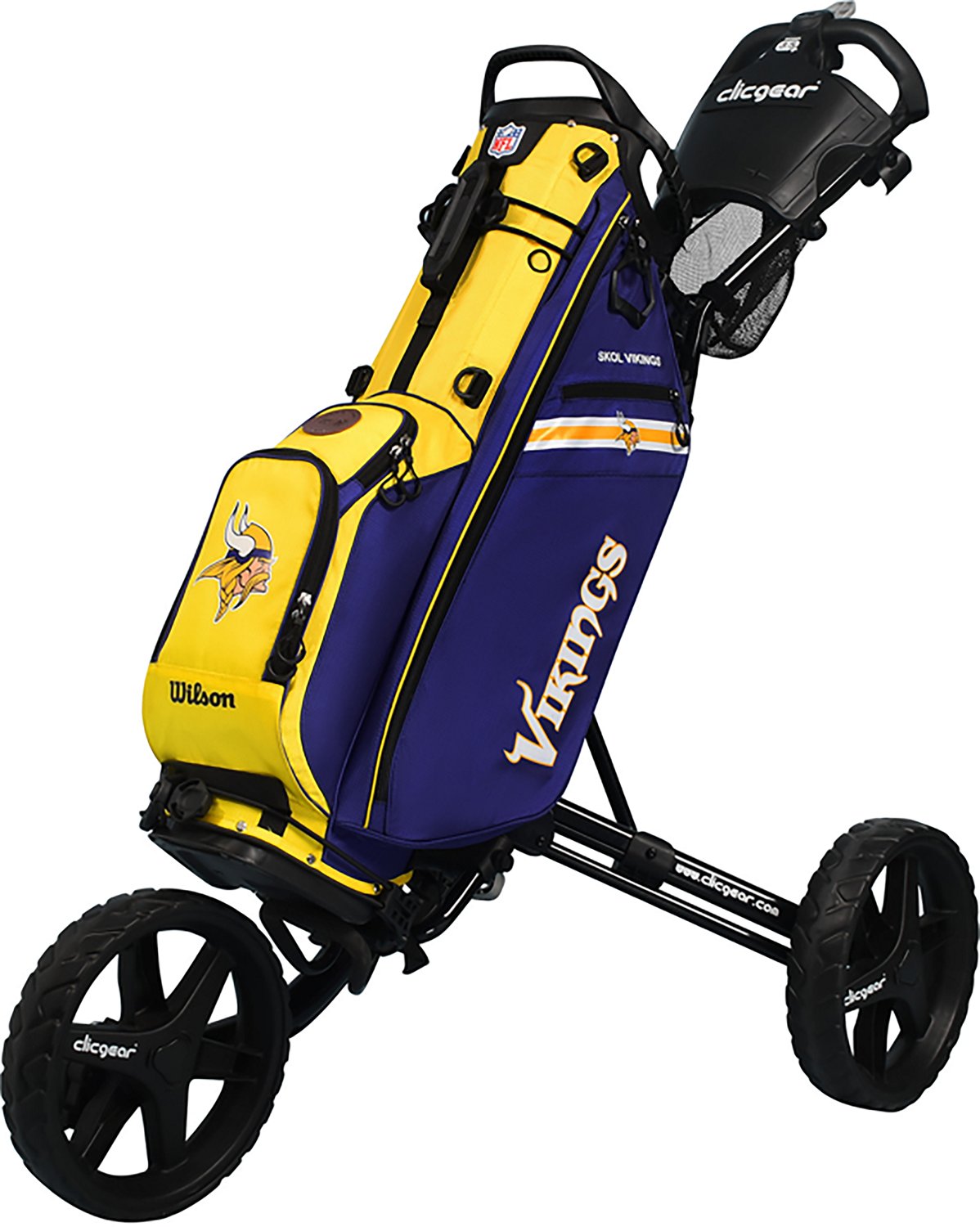 Wilson Vikings Stand Bag - view number 4
