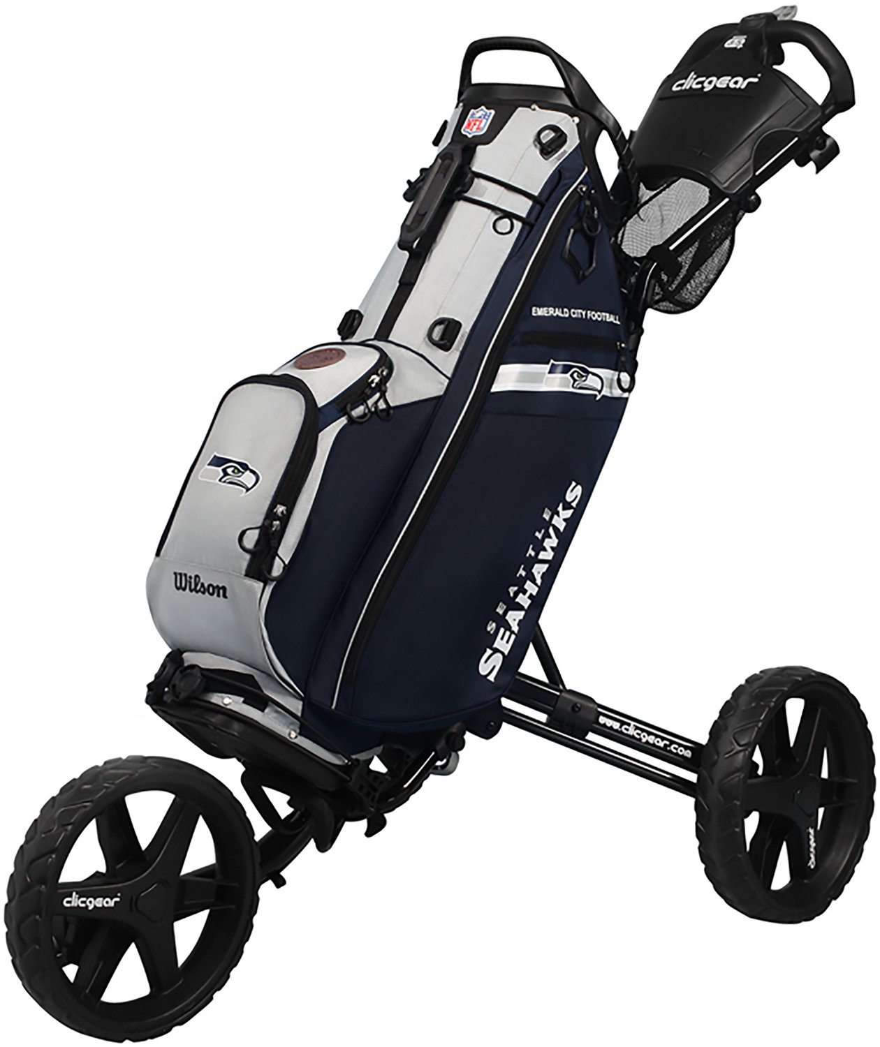 Wilson Seahawks Stand Bag - view number 4
