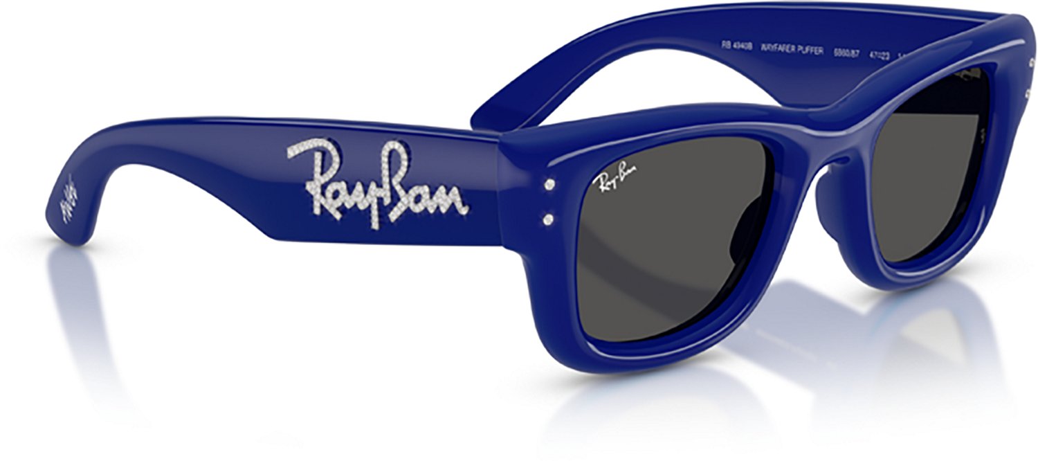 Ray-Ban Adults' Wayfarer A$AP Puffer X Swarovski Sunglasses - view number 2