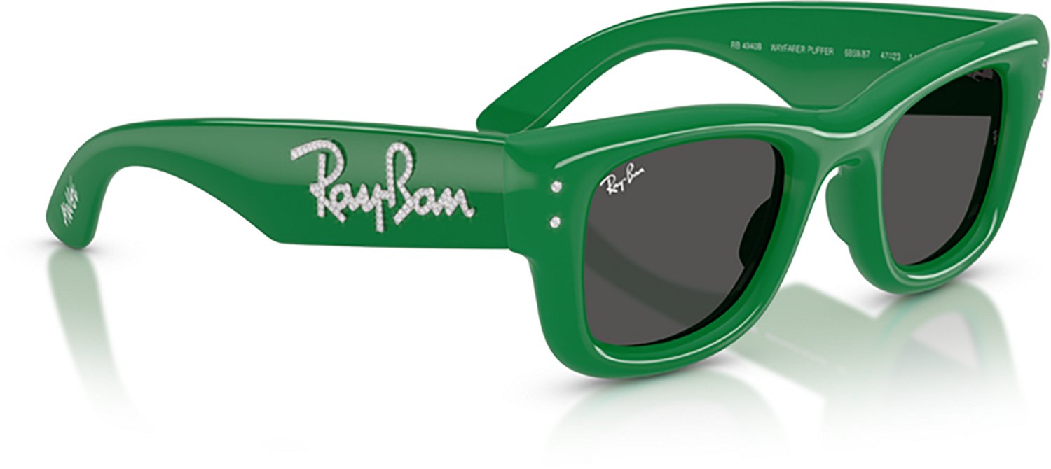 Ray-Ban Adults' Wayfarer A$AP Puffer X Swarovski Sunglasses - view number 2
