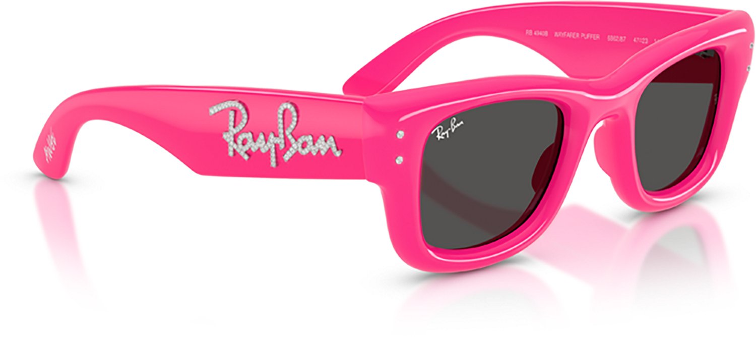 Ray-Ban Adults' Wayfarer A$AP Puffer X Swarovski Sunglasses - view number 2