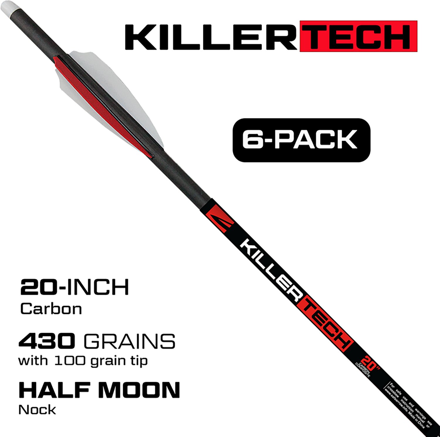 Killer Instinct Killertech Crossbow Bolts 6-Pack - view number 2