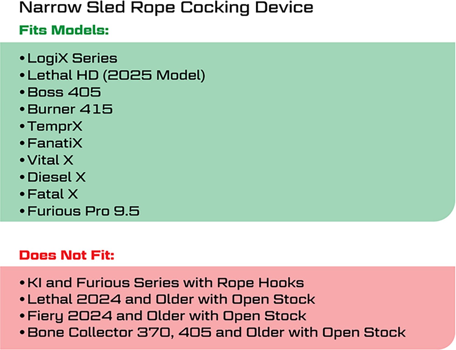 Killer Instinct Rope Cocking Device DC Sled - view number 3