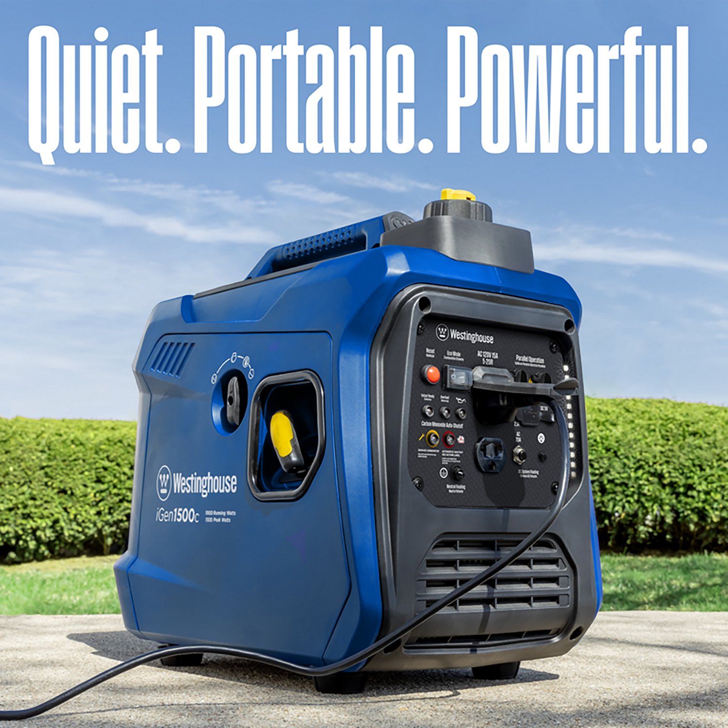 Westinghouse 1,500W Gas Powered Inverter Generator with Recoil Start - view number 4