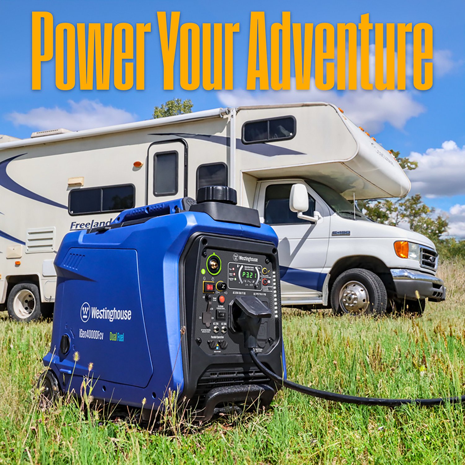 Westinghouse 4,000W Gas and Propane Dual Fuel Inverter Generator with Recoil Start - view number 5