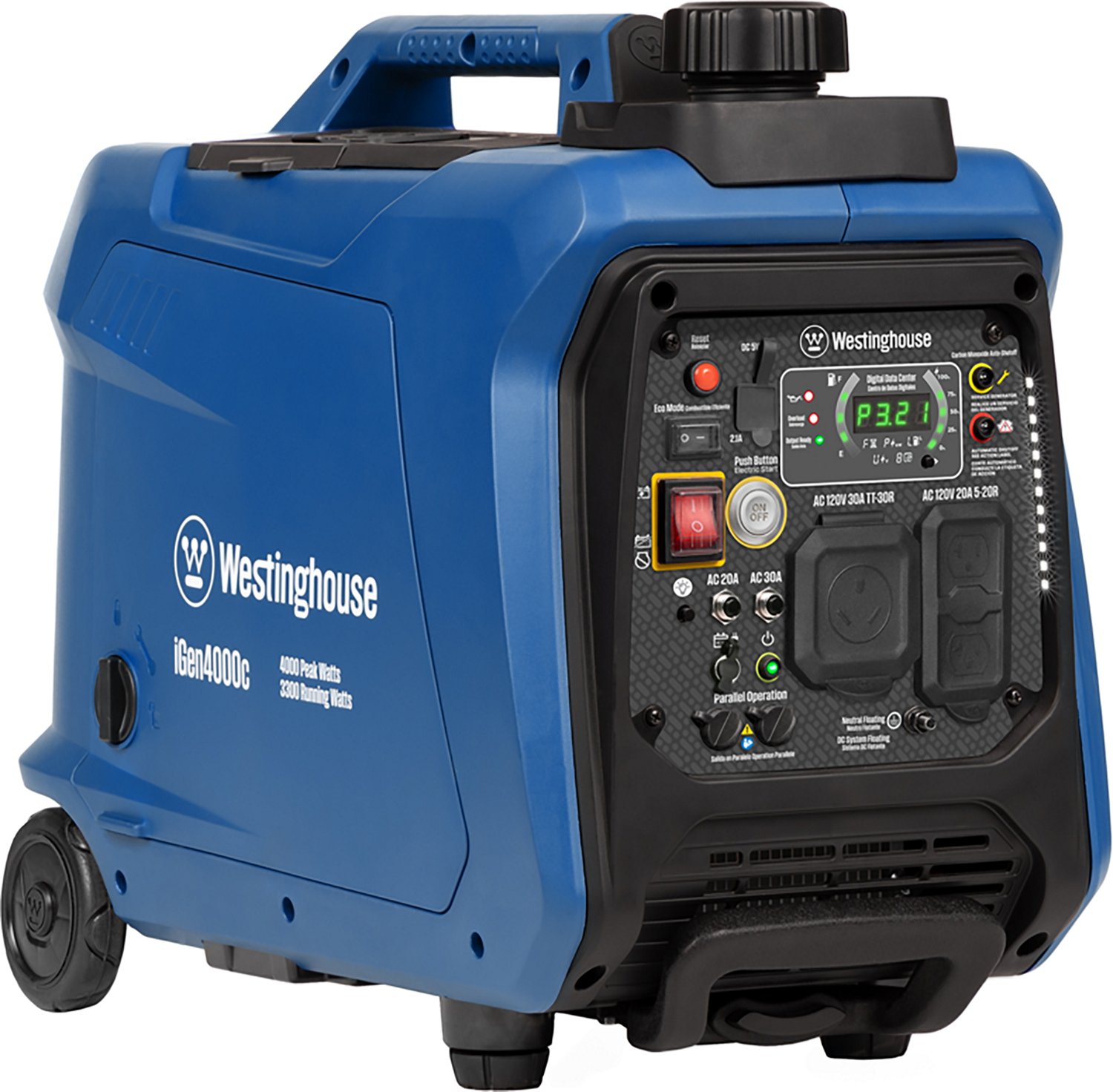 Westinghouse 4,000W Gas Powered Inverter Generator with Remote Electric Start