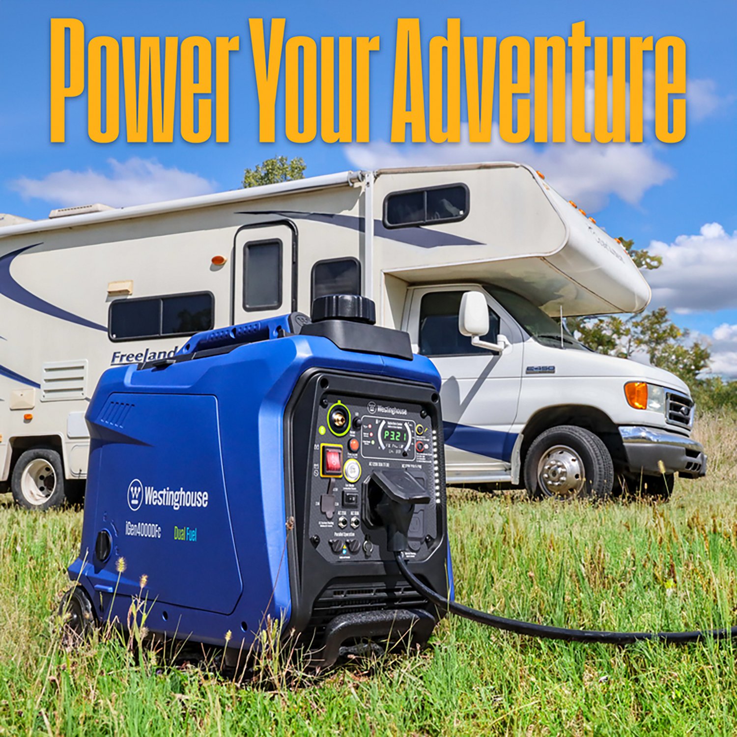 Westinghouse 4,000W Gas and Propane Dual Fuel Inverter Generator with Remote Electric Start - view number 5