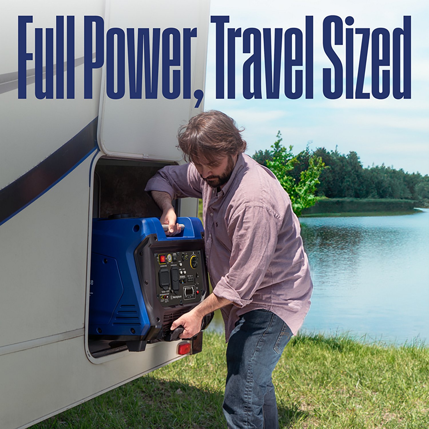 Westinghouse 5,000W Gas Powered Inverter Generator with Remote Electric Start - view number 6
