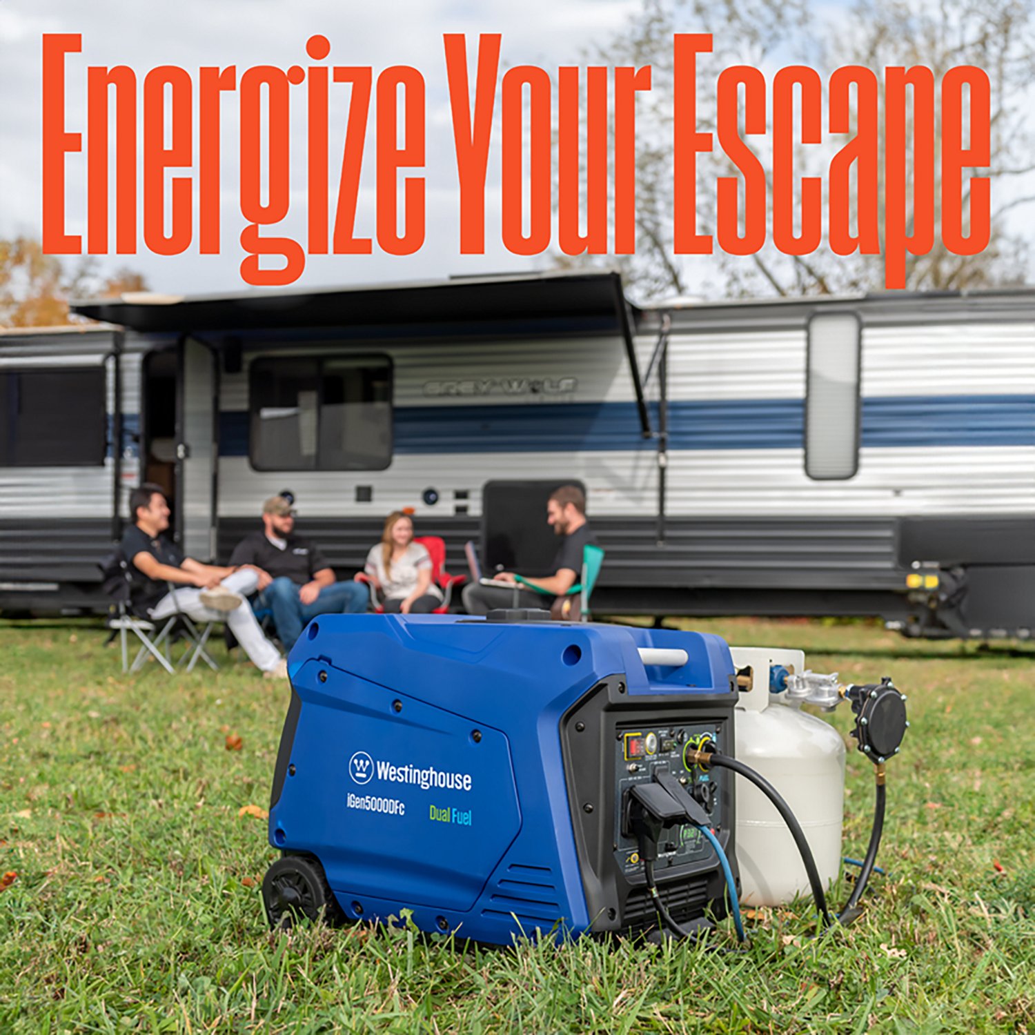 Westinghouse 5,000W Gas and Propane Dual Fuel Inverter Generator with Remote Electric Start - view number 5