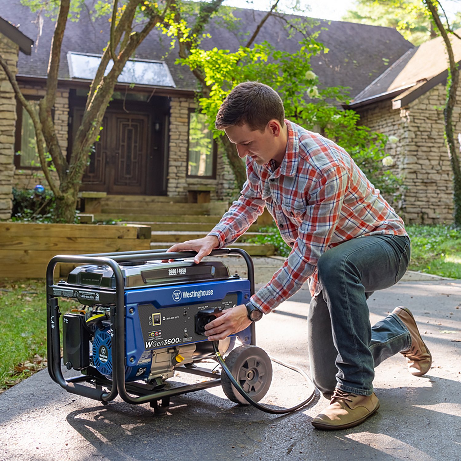 Westinghouse 4650/3600W Gas Powered Portable Generator - view number 3