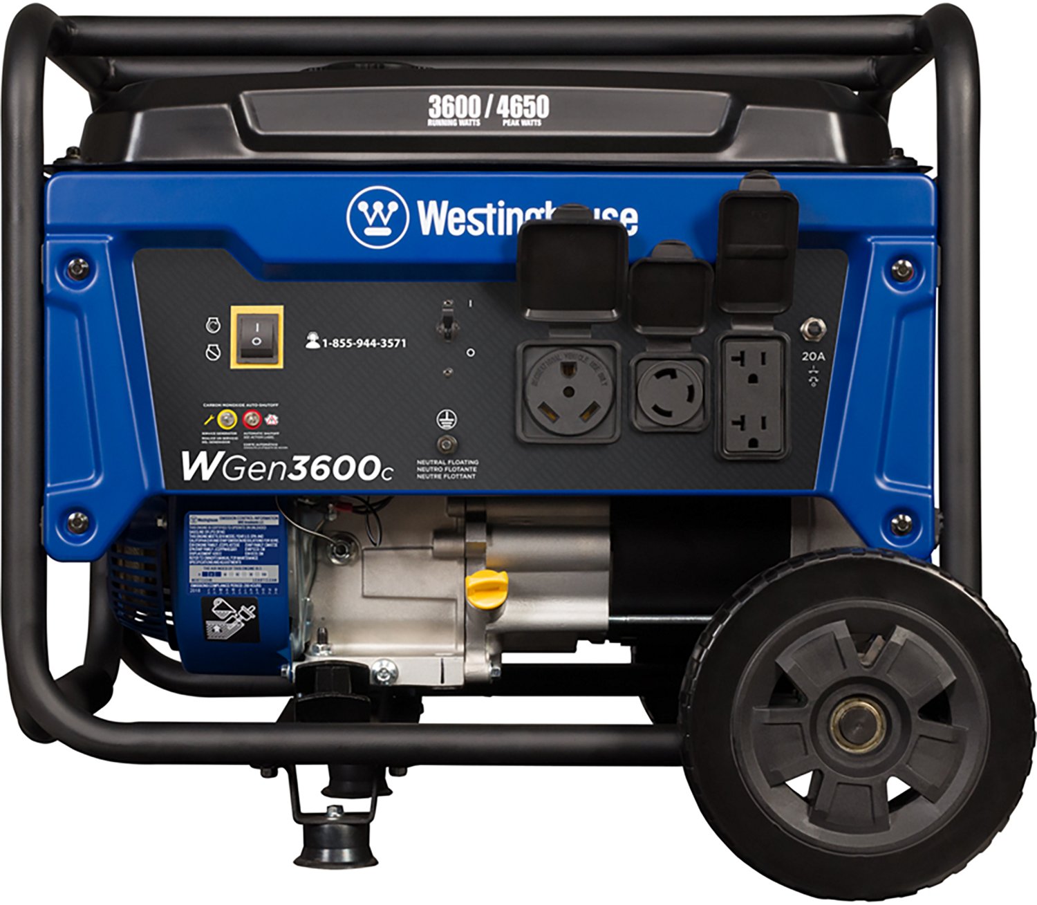 Westinghouse 4650/3600W Gas Powered Portable Generator - view number 8
