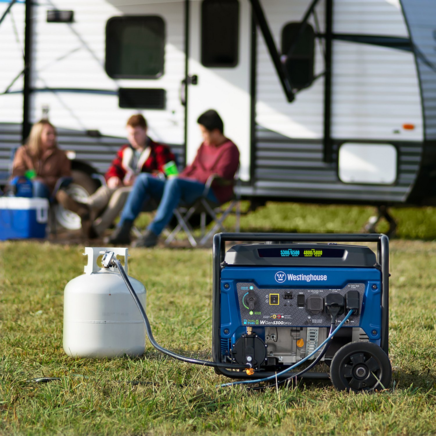 Westinghouse 6500/5300W Dual Fuel Portable Generator with Recoil Start - view number 4