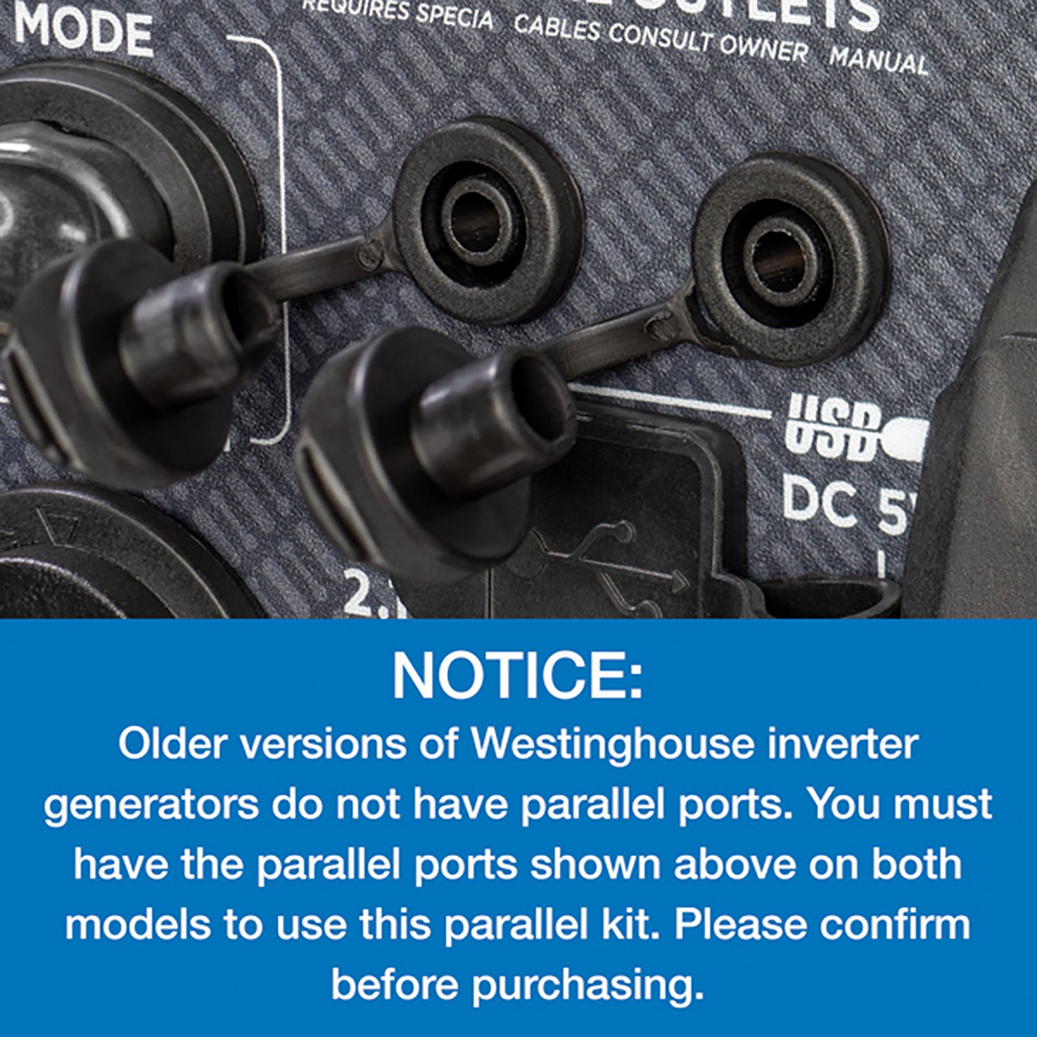 Westinghouse 30 Amp Inverter Generator Parallel Cord - view number 6