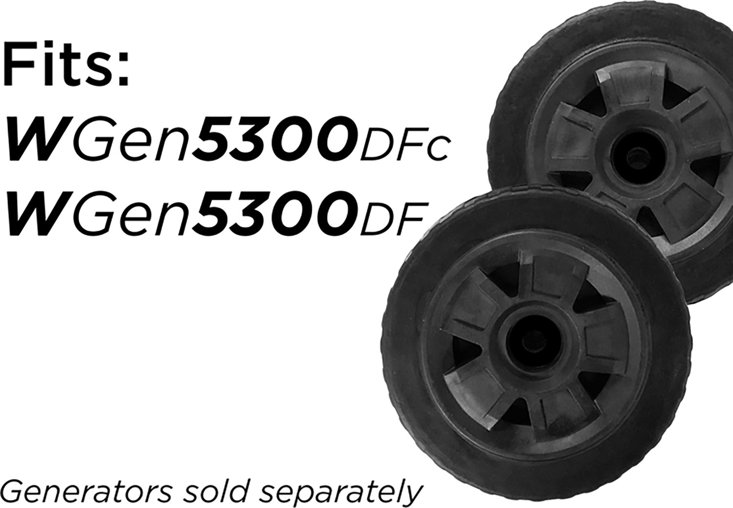 Westinghouse WGen5300 Series Portable Generator Wheel and Foldable Handle Kit - view number 3