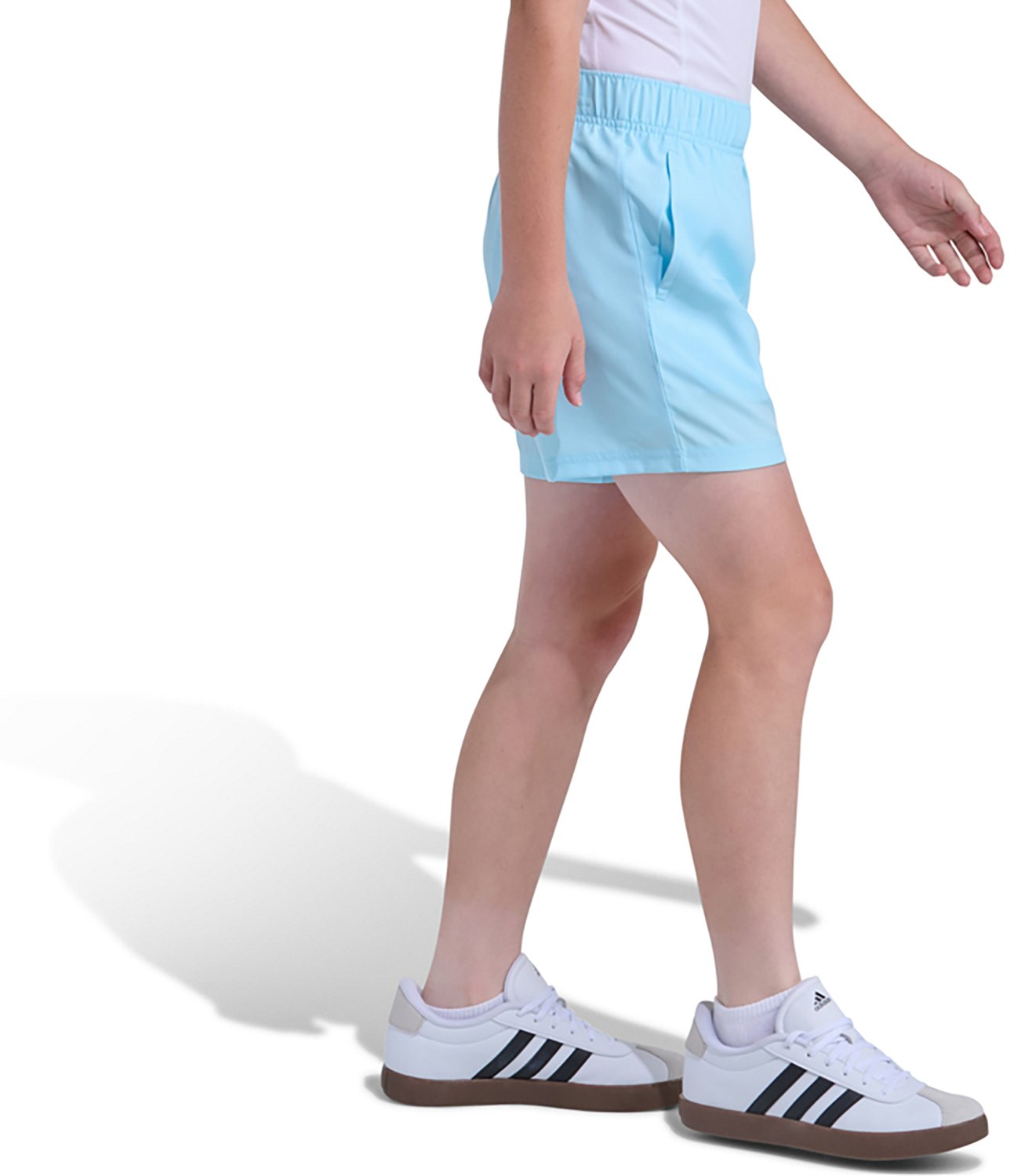 adidas Boys' Woven Essential Logo Shorts 9.5 in - view number 3