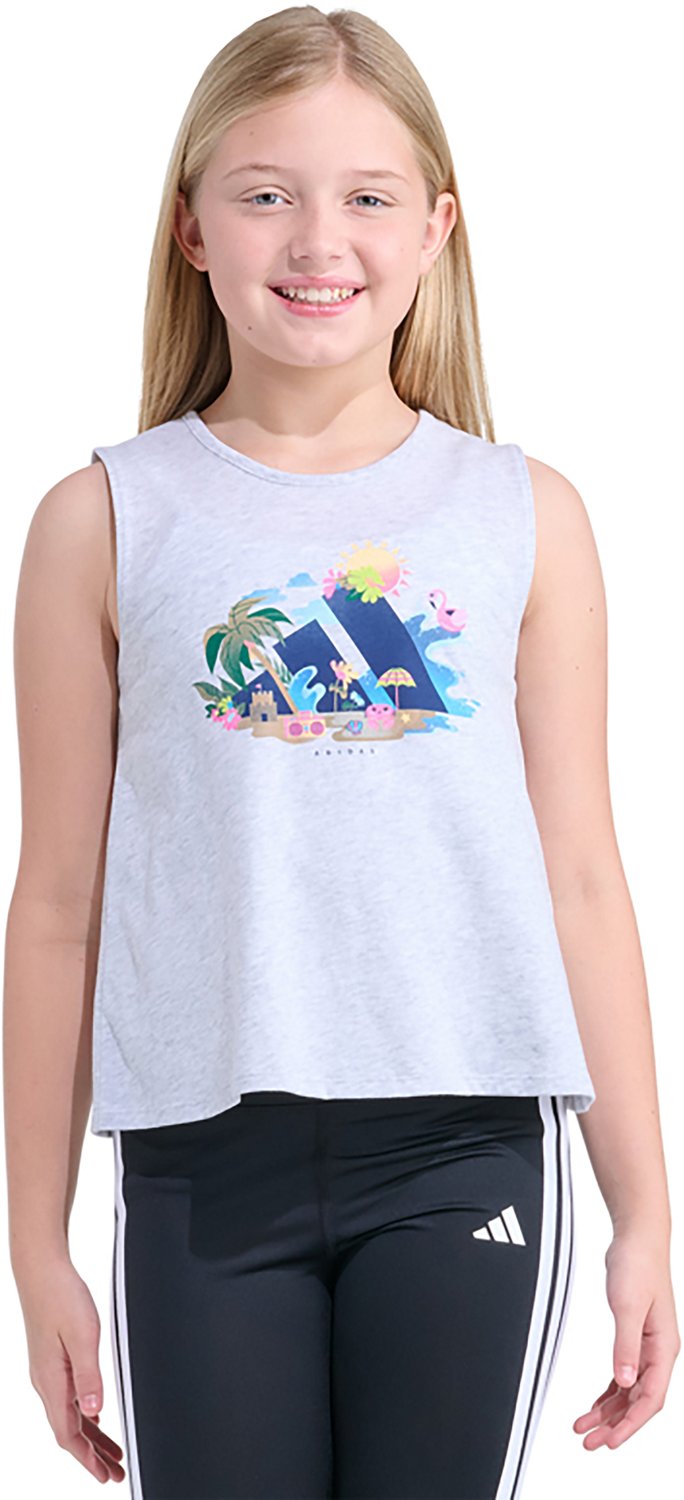 adidas Girls' Seaside Swing Tank Top