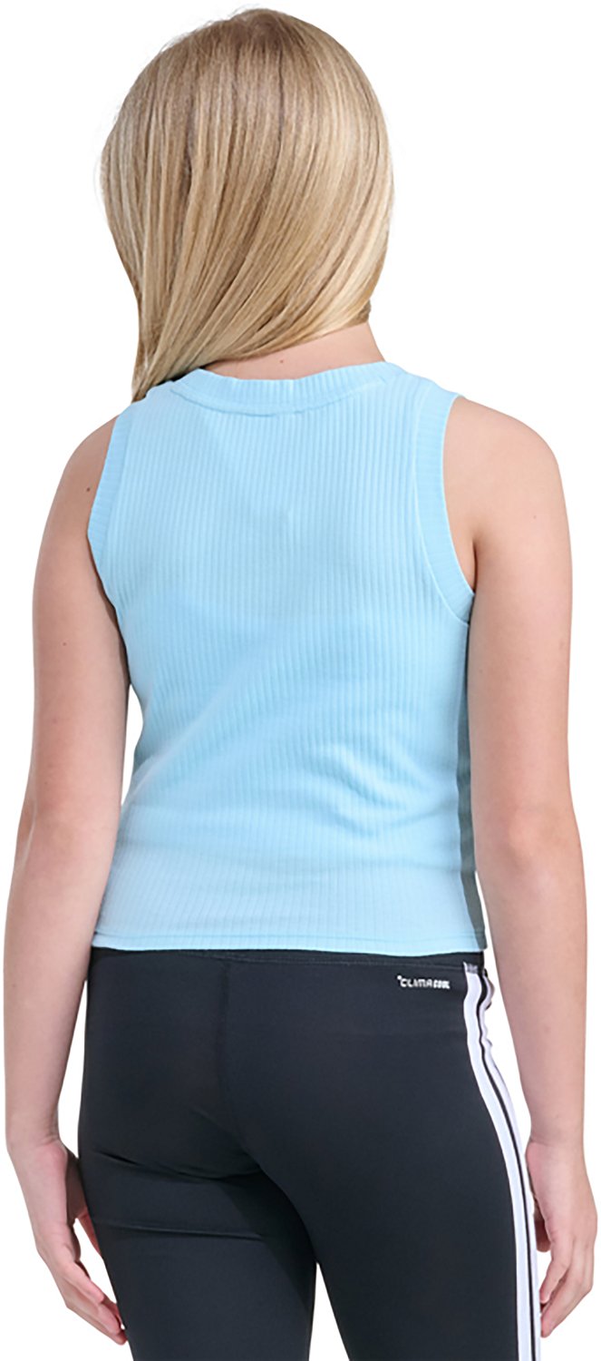 adidas Girls' Rib Tank Top - view number 2