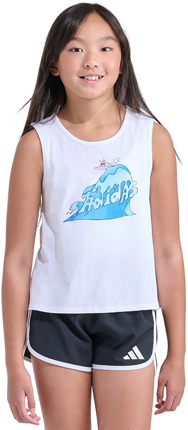 adidas Girls' Surf Cat Swing Tank Top