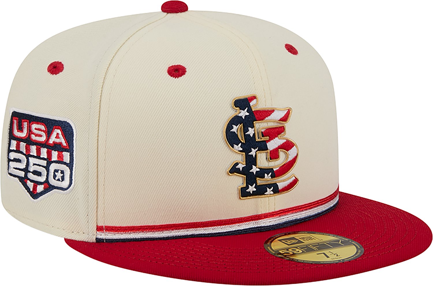 New Era St. Louis Cardinals 2026 4th of July 59FIFTY Fitted Cap - view number 3