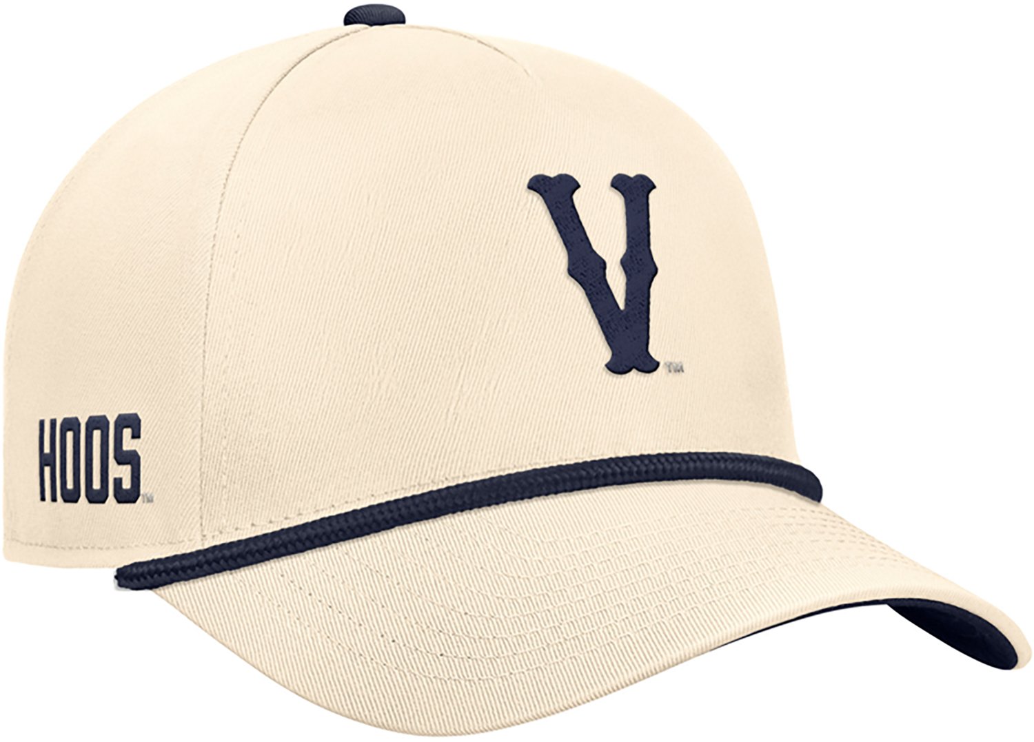 Nike Adults' Baylor University Vault Logo Rise 5 Panel Rope Cap - view number 2