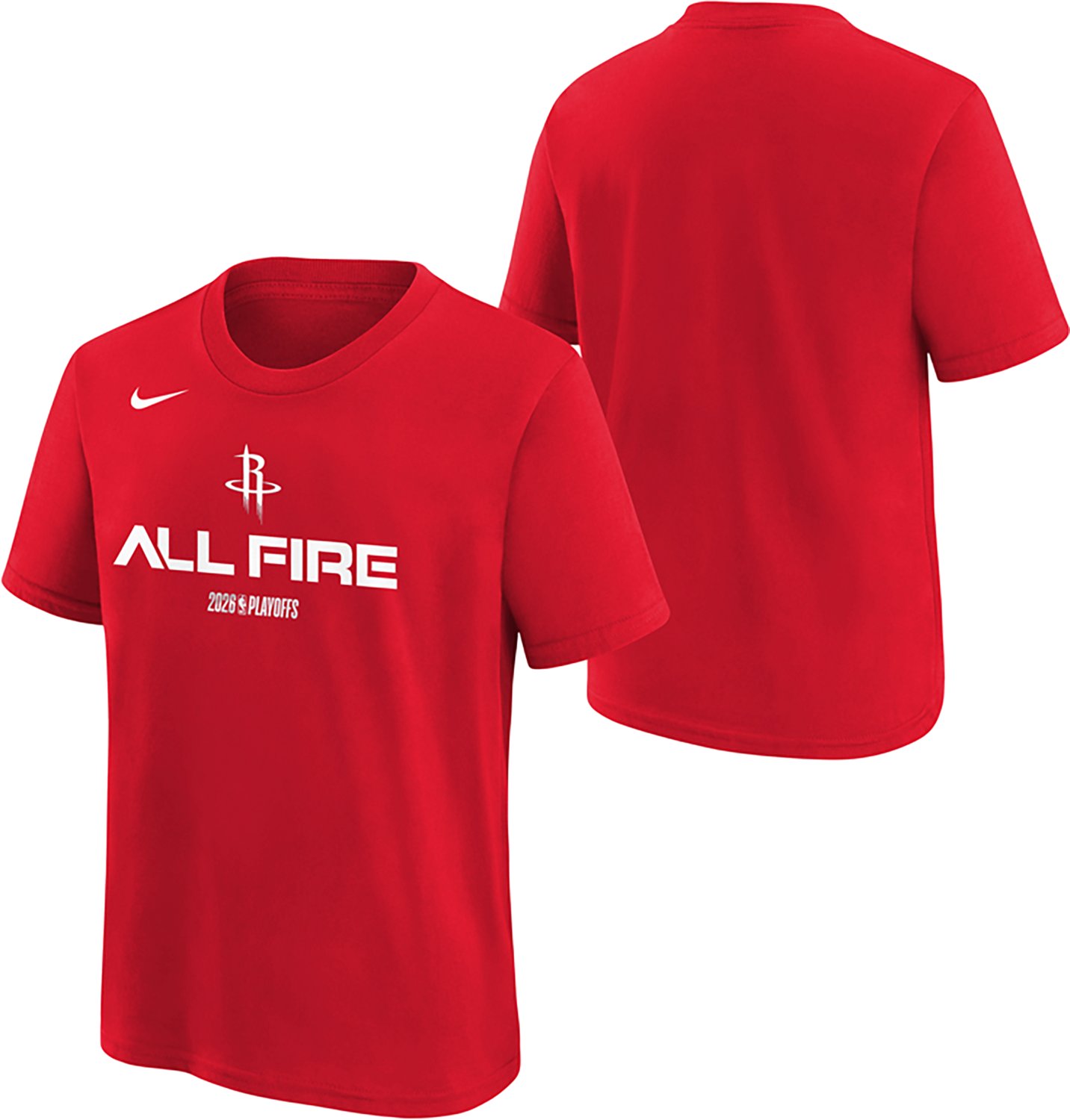 Nike Kids' Houston Rockets 2025-26 Playoff Mantra T-shirt - view number 3