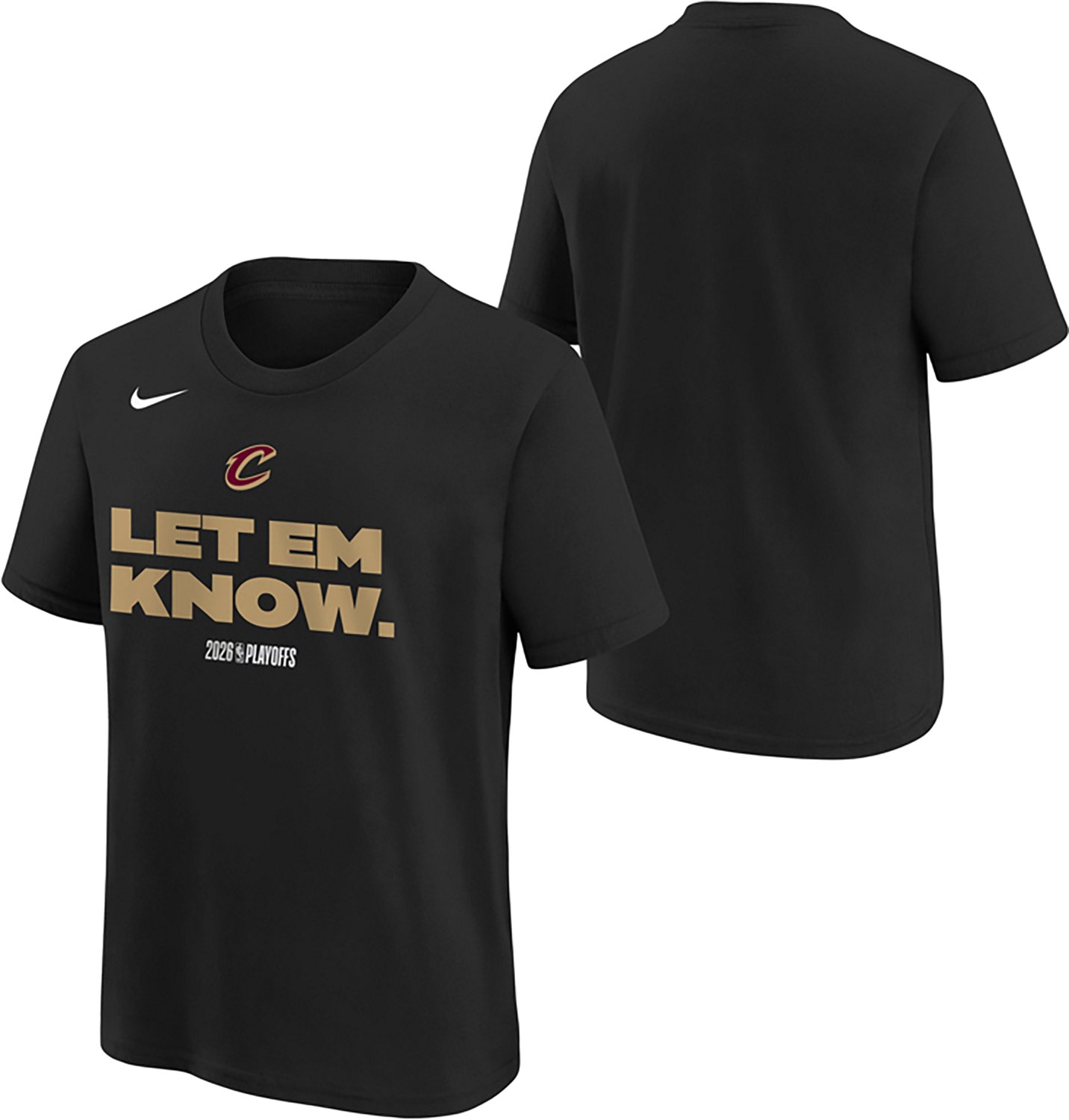 Nike Kids' Cleveland Cavaliers 2025-26 Playoff Mantra T-shirt - view number 3
