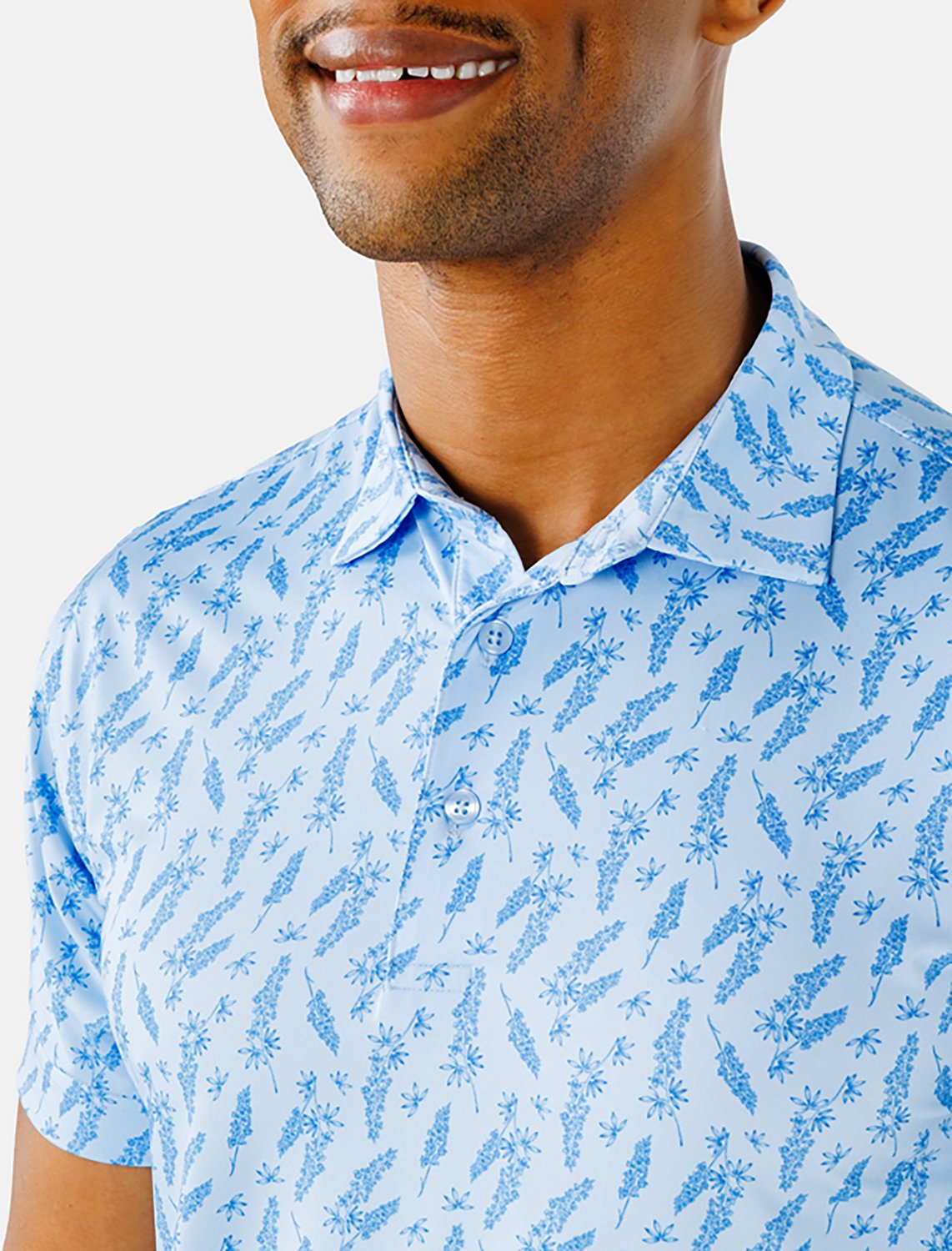 Waggle Men's In Bloom Polo Shirt - view number 3