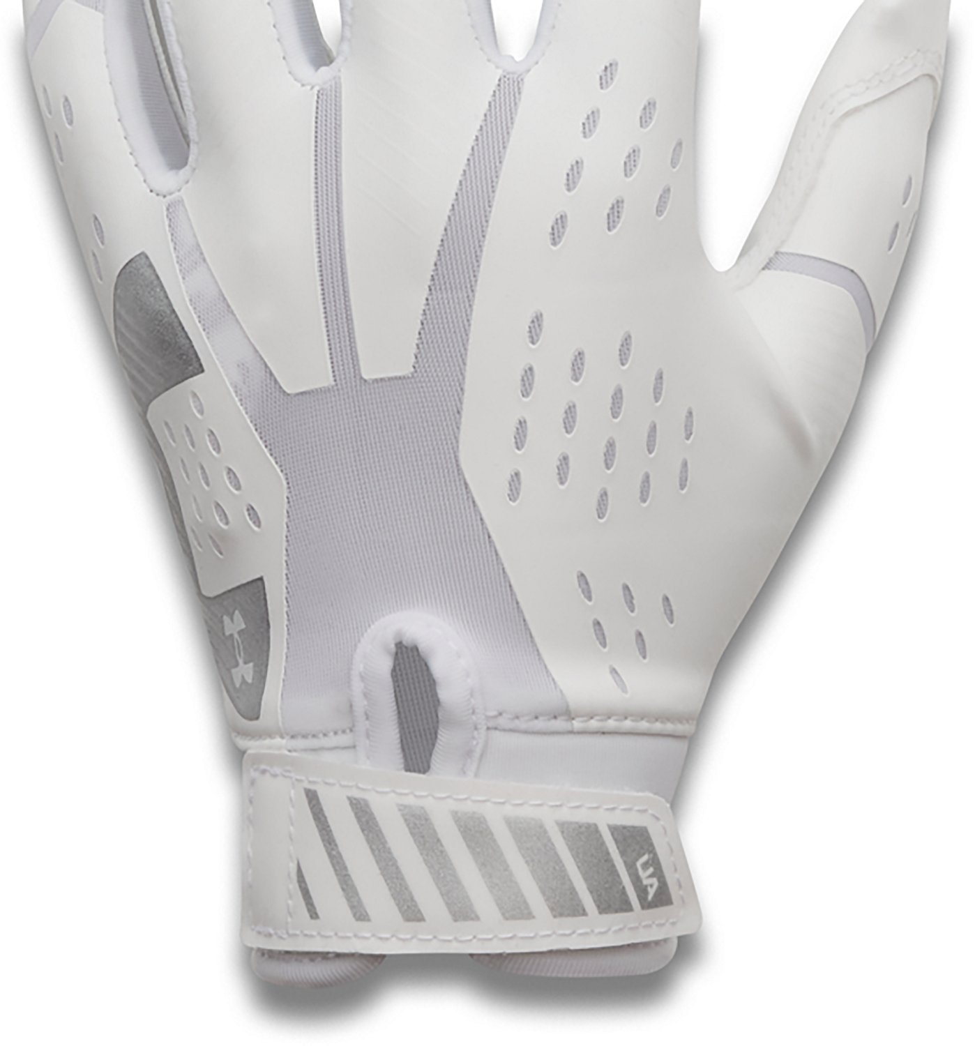 Under Armour Boys' Blur LE Pee Wee Football Gloves - view number 3