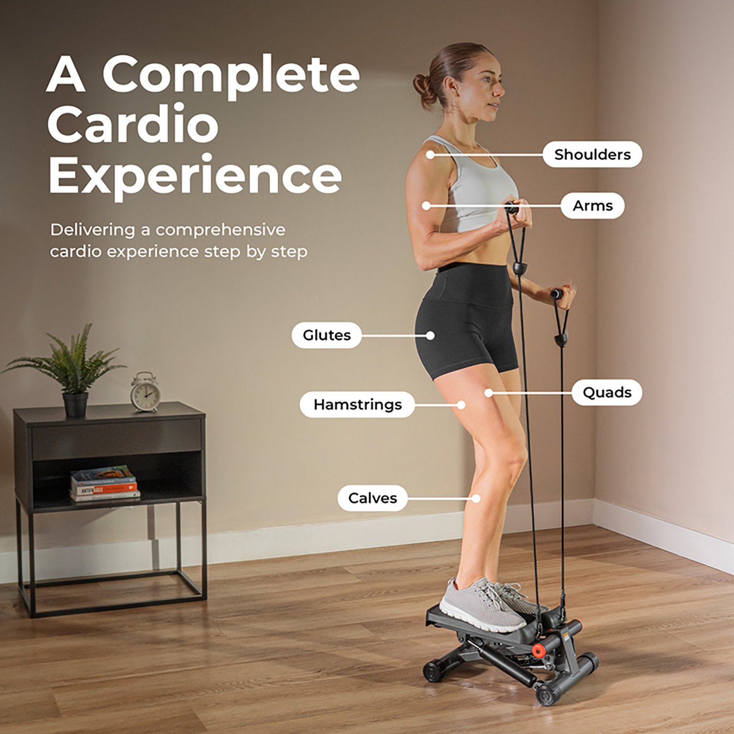 Sunny Health & Fitness Smart Mini Stepper - view number 2