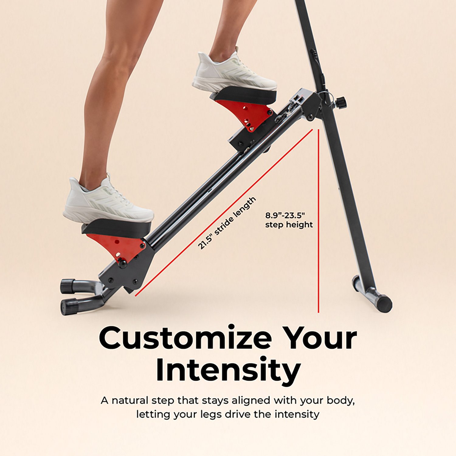 Sunny Health & Fitness Total-Body Vertical Climber Exercise Machine - view number 4