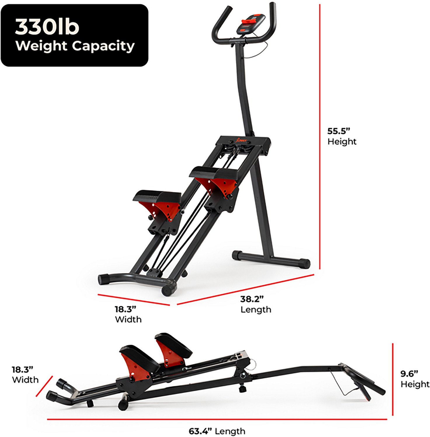 Sunny Health & Fitness Total-Body Vertical Climber Exercise Machine - view number 7