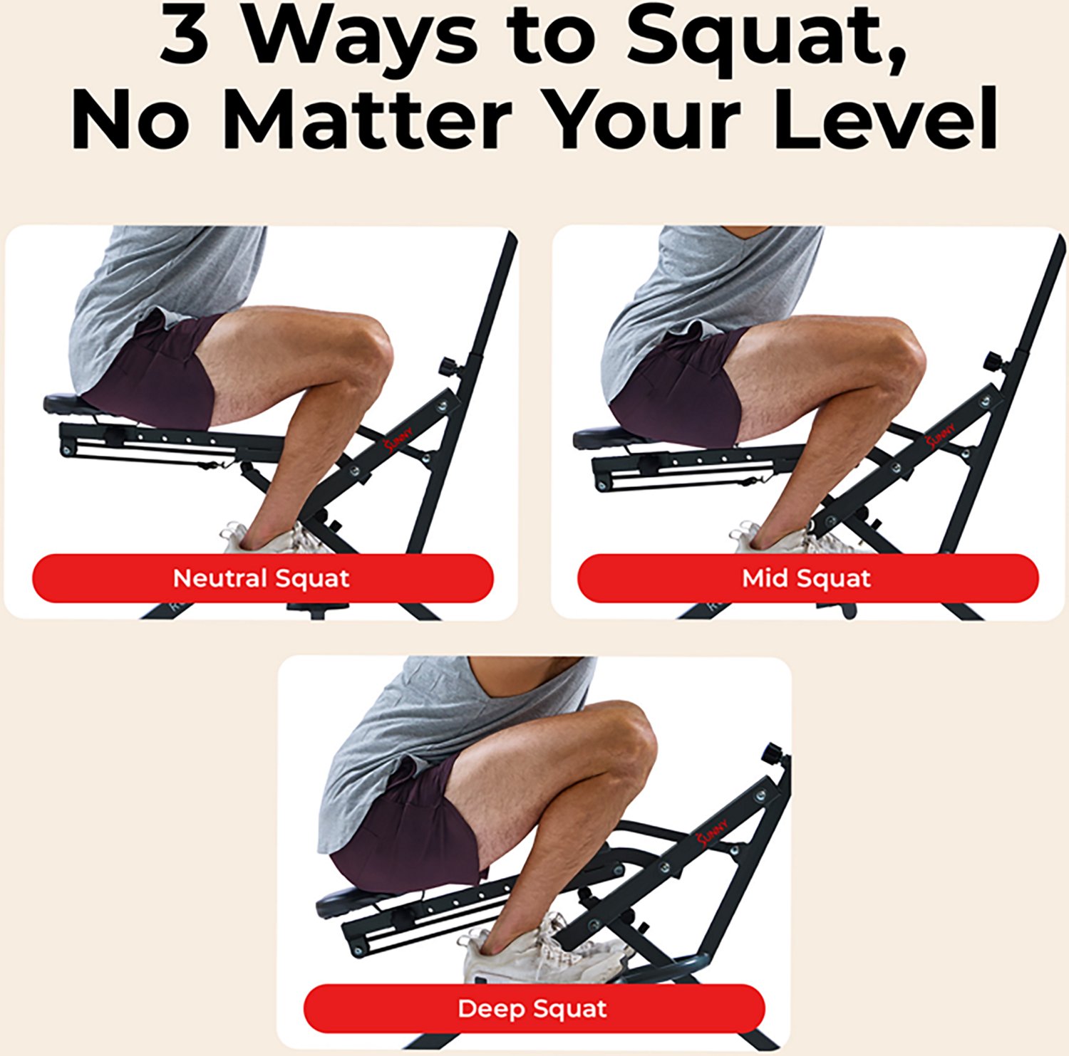 Sunny Health & Fitness Smart Upright Row-N-Ride Exerciser - view number 5