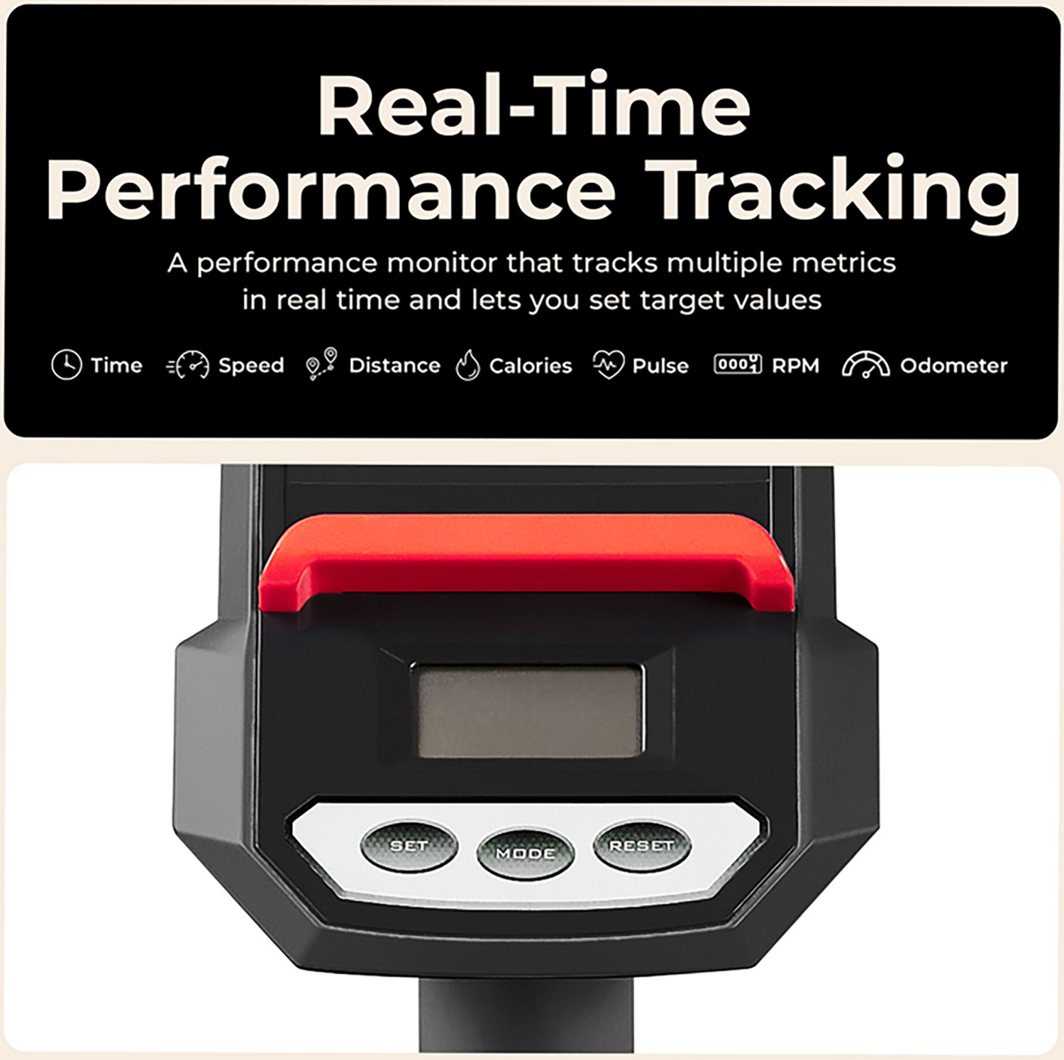 Sunny Health & Fitness Smart Performance Interactive Series Recumbent Elliptical Cross Trainer - view number 6