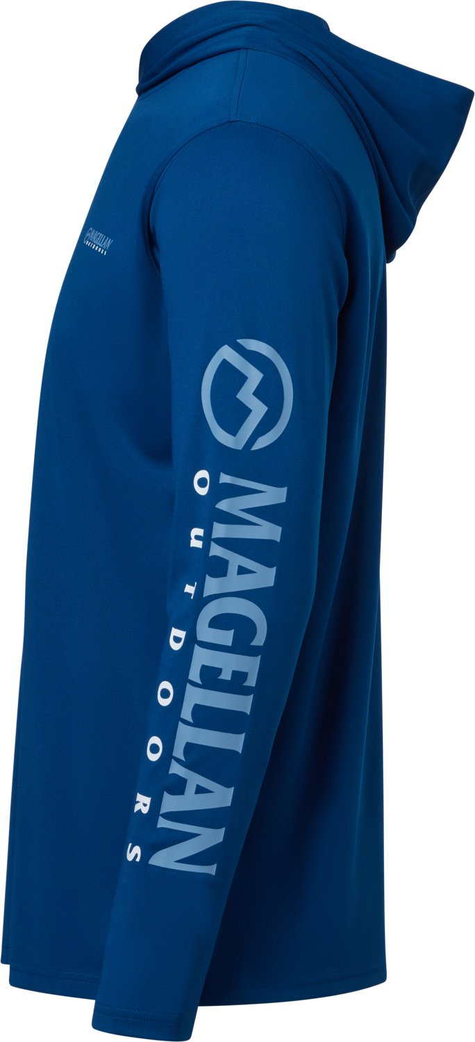 Magellan Outdoors Men's Casting Crew Long Sleeve Hoodie - view number 5