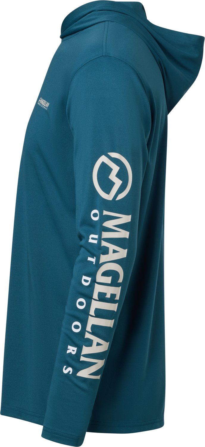 Magellan Outdoors Men's Casting Crew Long Sleeve Hoodie - view number 3