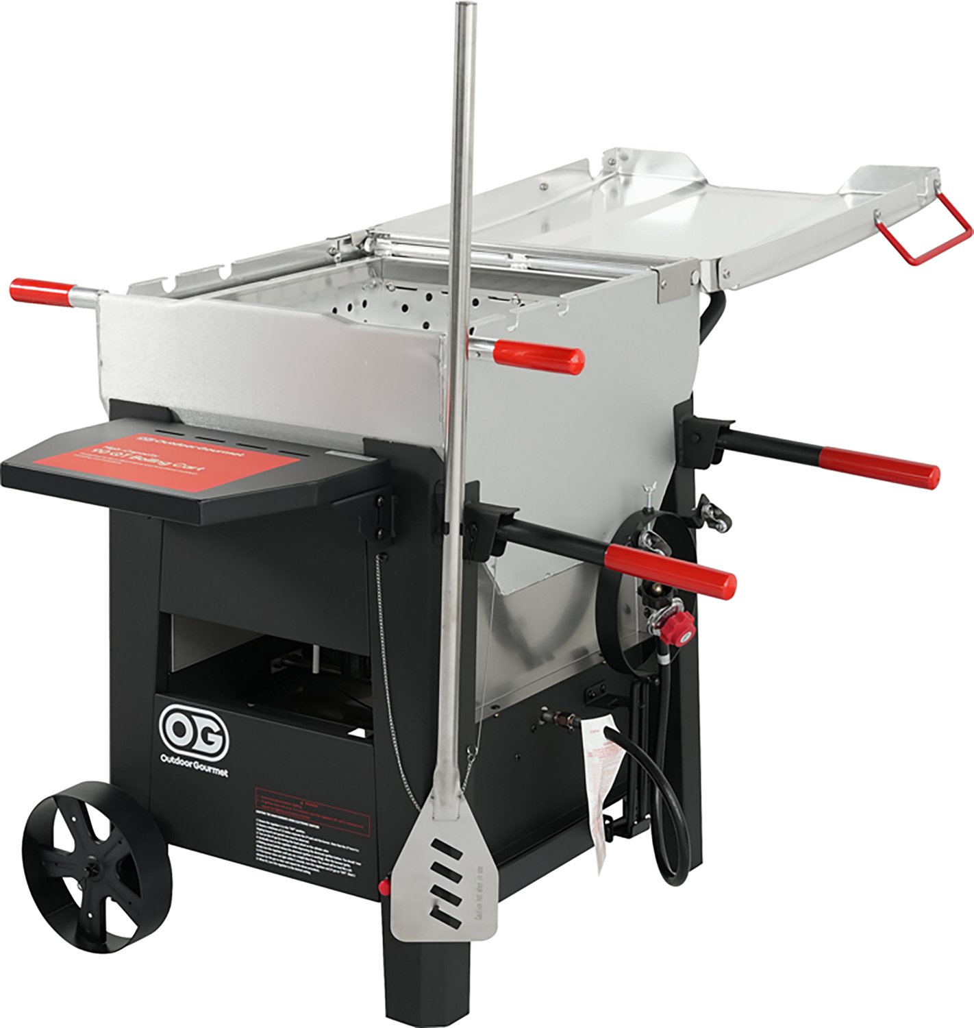Outdoor Gourmet 90 qt Crawfish Boiling Cart with Stir Paddle - view number 3