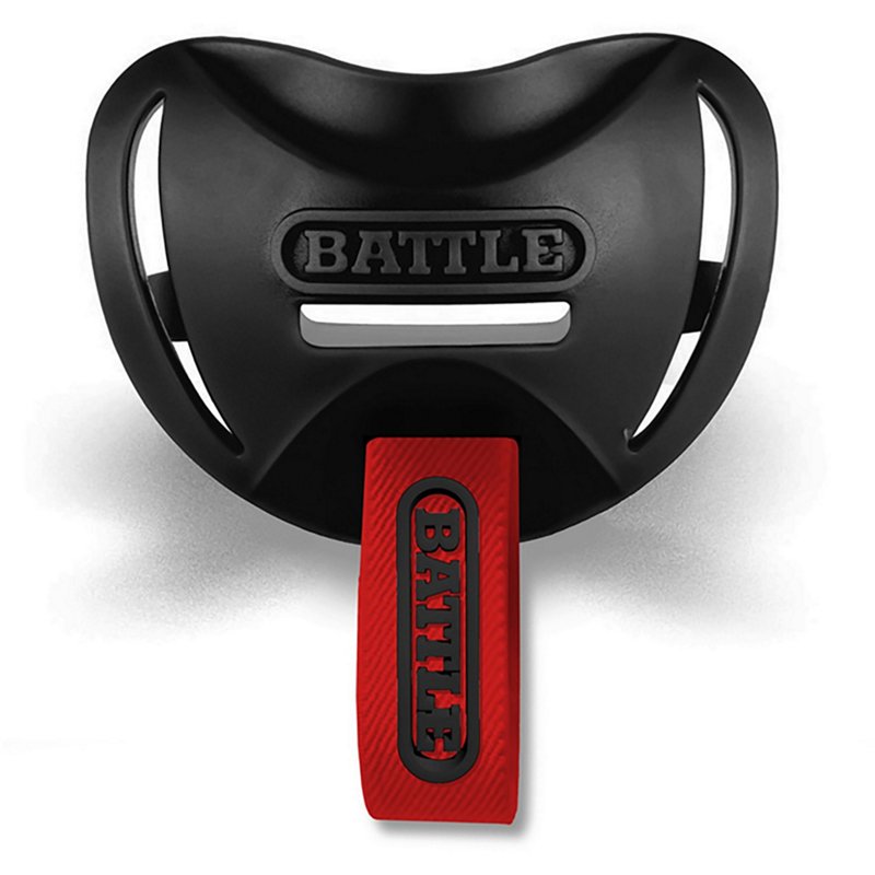 Battle Speed F7 Pull Tab Lip Guard, Black/Red