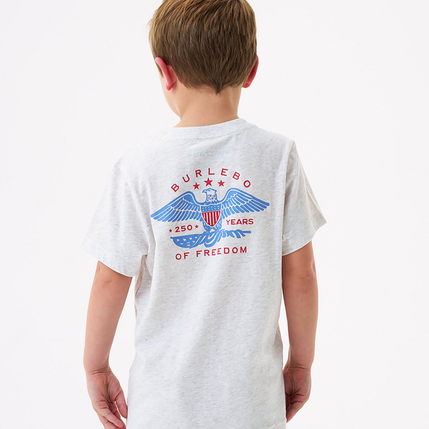 BURLEBO Youth Eagle Outdoors Short Sleeve T‑Shirt - view number 2