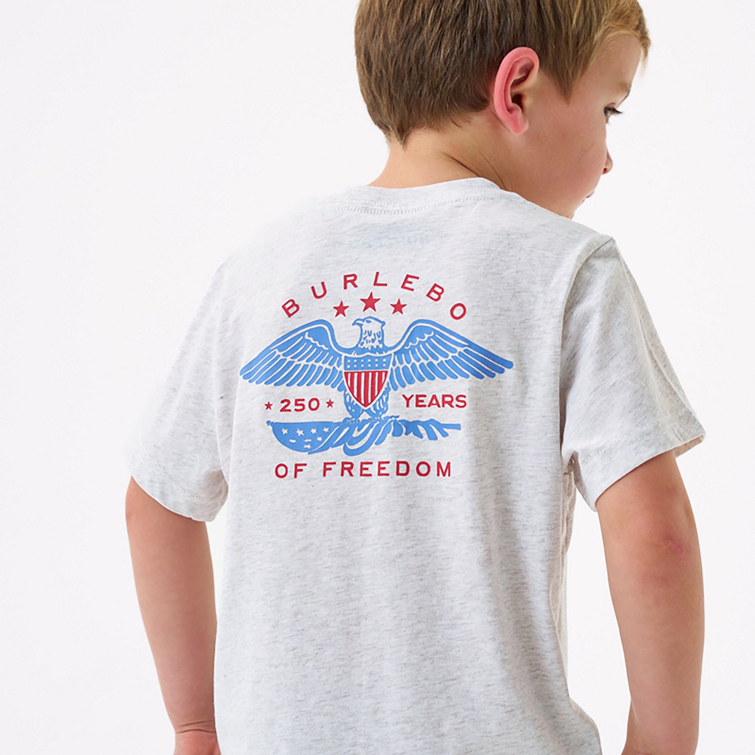 BURLEBO Youth Eagle Outdoors Short Sleeve T‑Shirt - view number 4