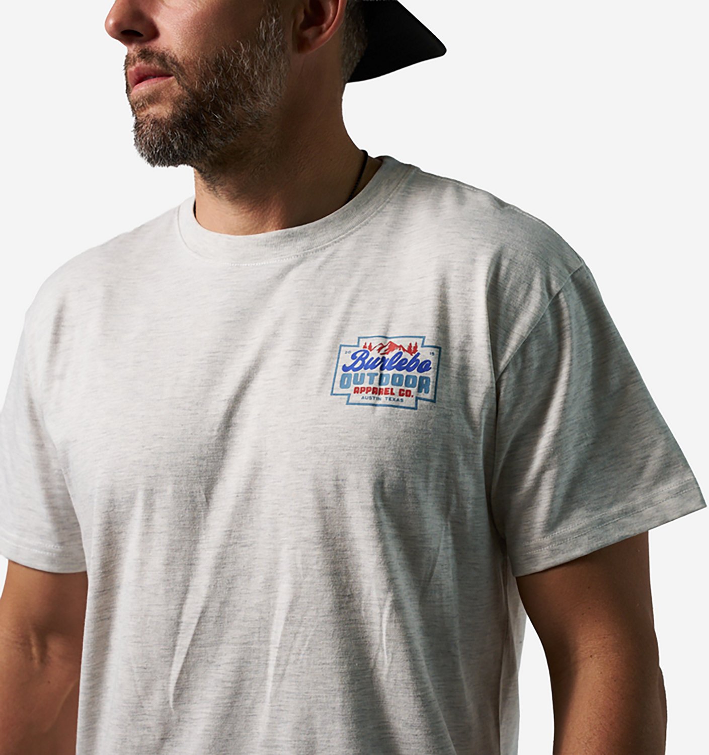 BURLEBO Men's Mountain Range T-shirt - view number 3
