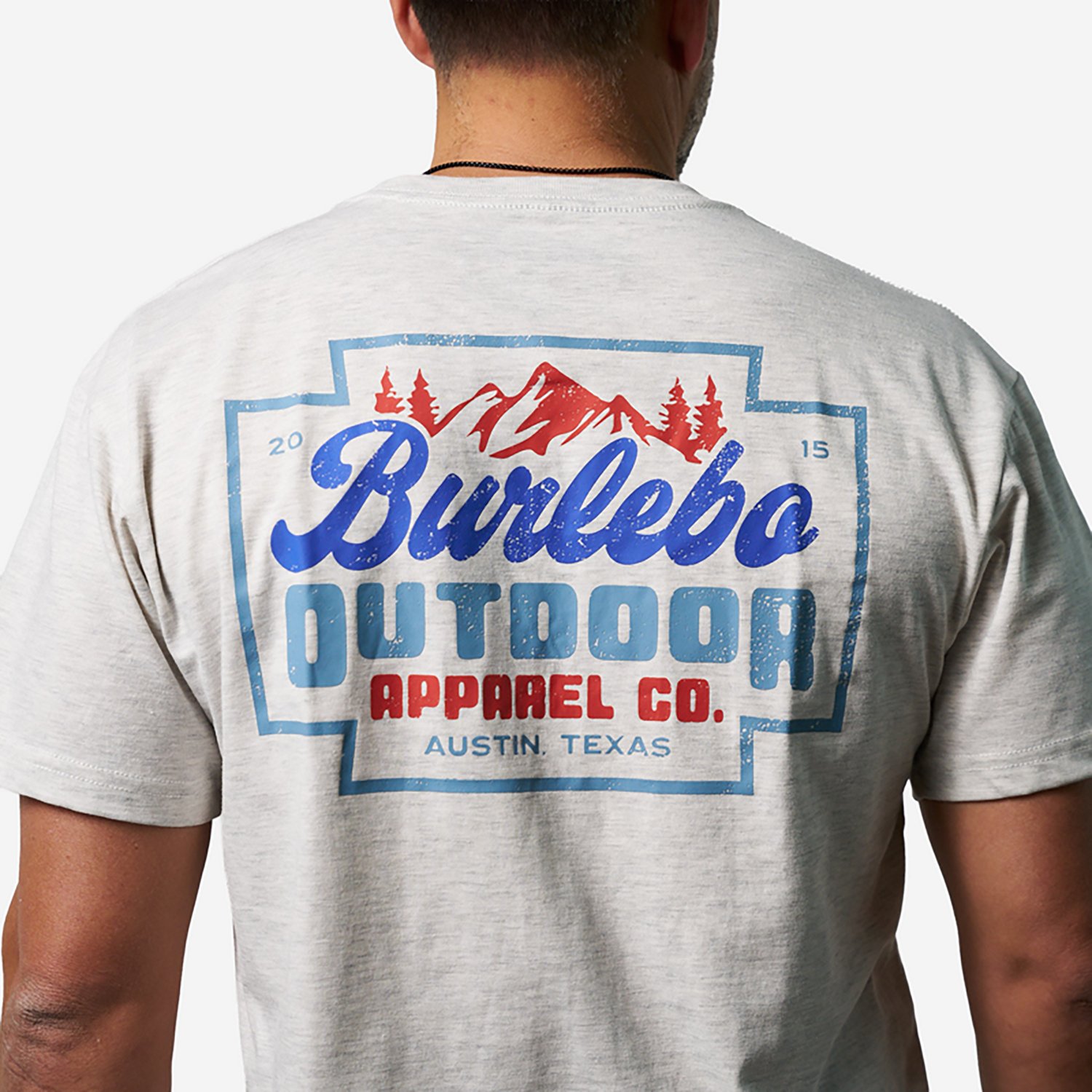 BURLEBO Men's Mountain Range T-shirt - view number 4