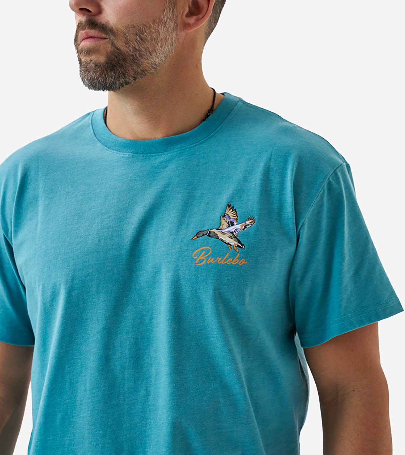 BURLEBO Men's Pintail Triangle Duck T-shirt - view number 3