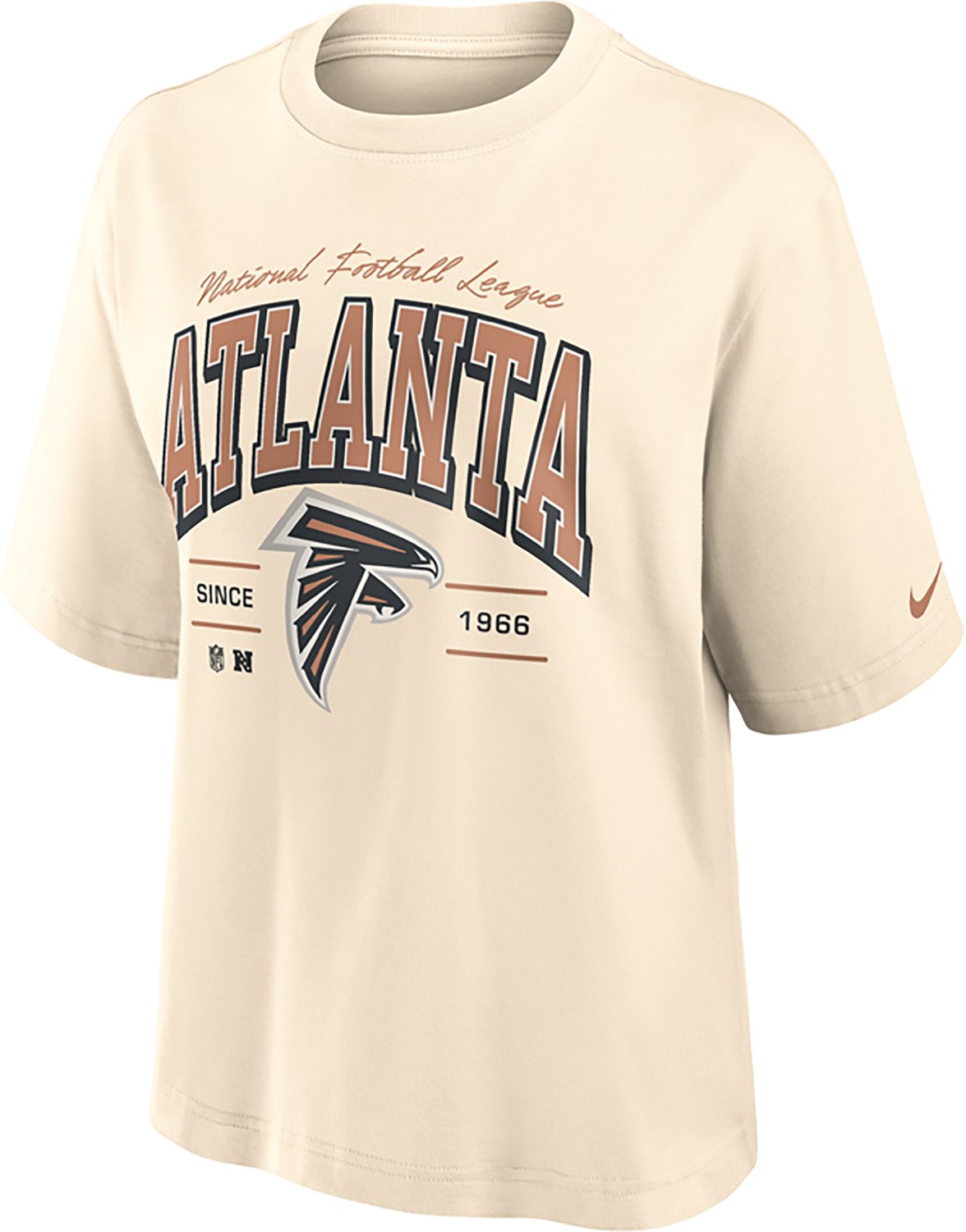 Nike Women's Atlanta Falcons Vintage Mod Boxy Graphic T-shirt