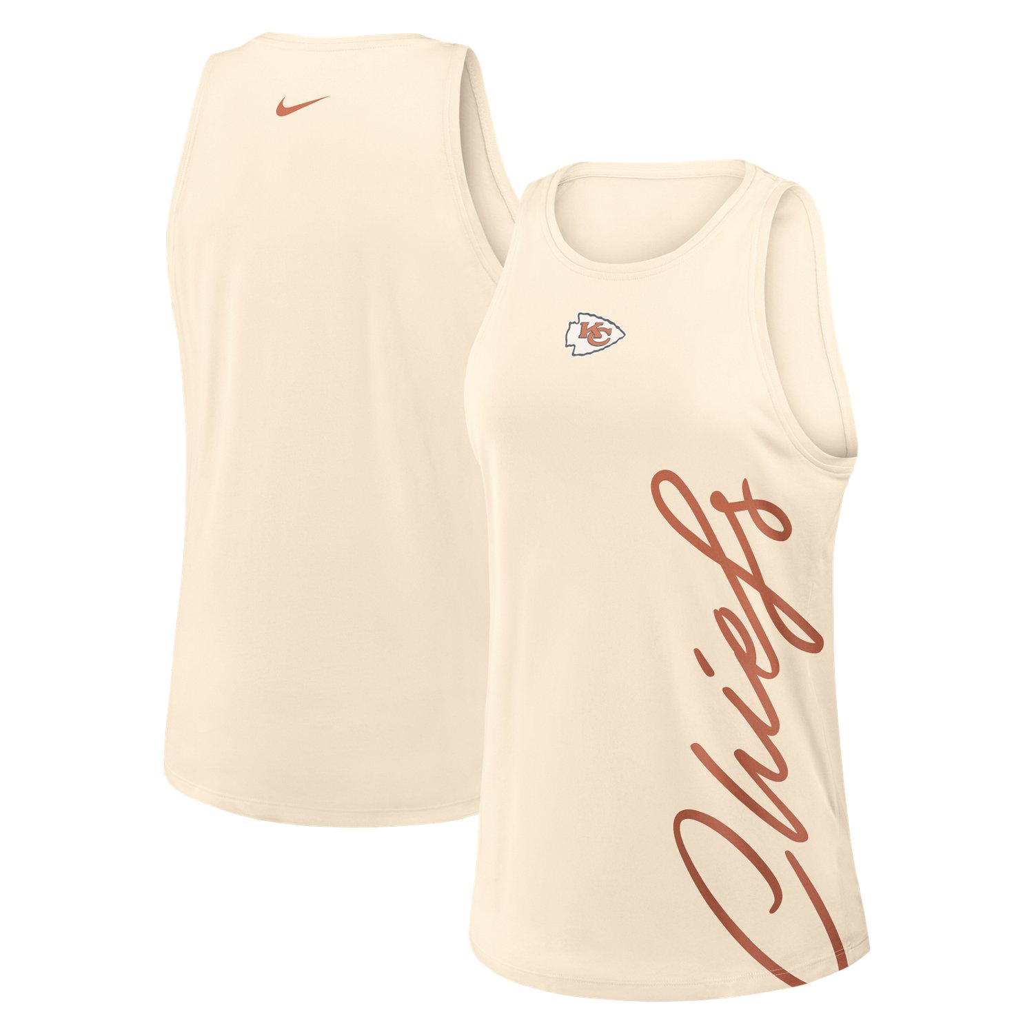 Nike Women's Kansas City Chiefs Vintage Mod Tank Top - view number 3