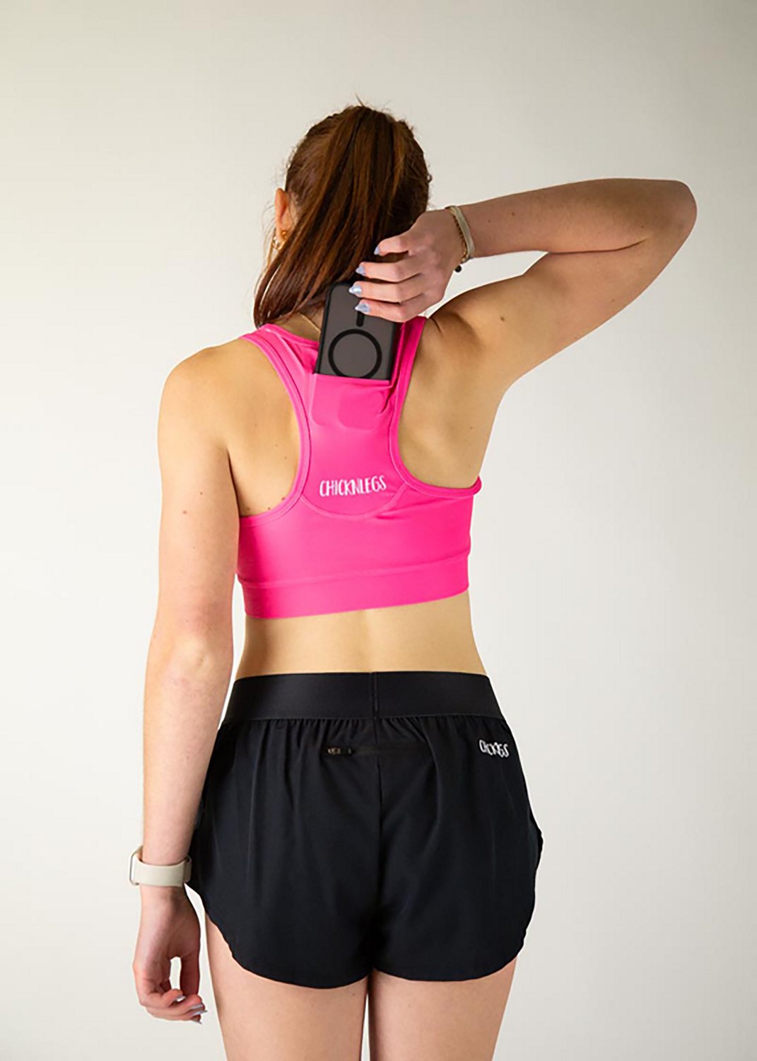 Chicknlegs Women's Sky Blue OG Low Support Sports Bra  - view number 3