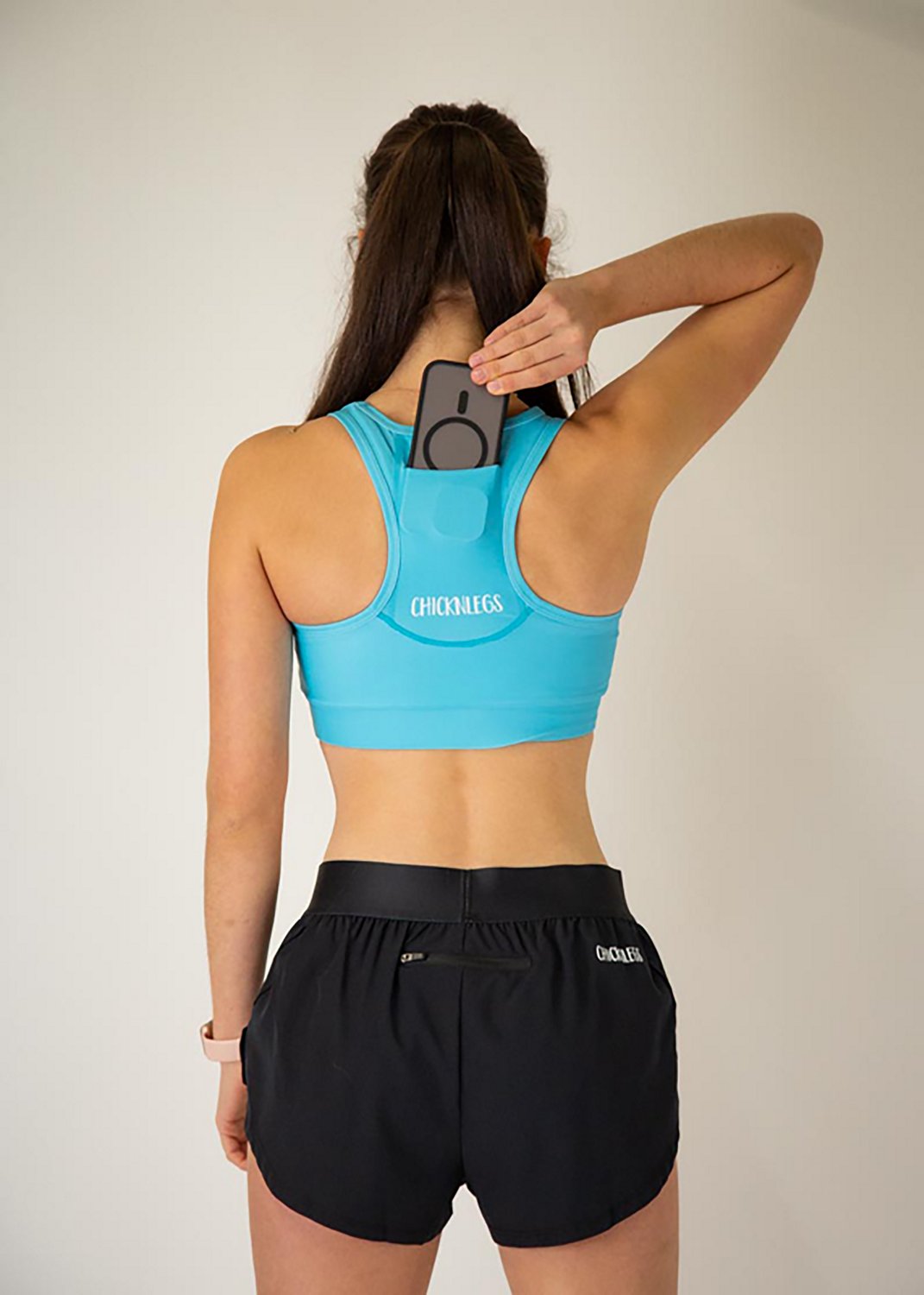 Chicknlegs Women's Sky Blue OG Low Support Sports Bra  - view number 3