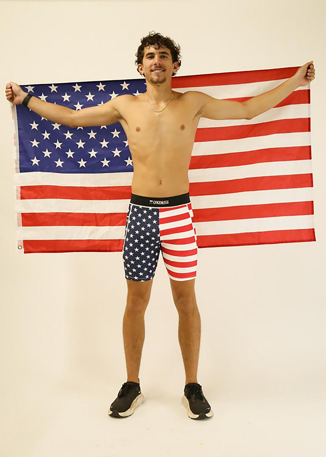 Chicknlegs Men's USA Half Tights - view number 3